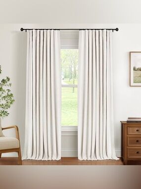 INOVADAY Thermal Sliding Door Curtains 50X84